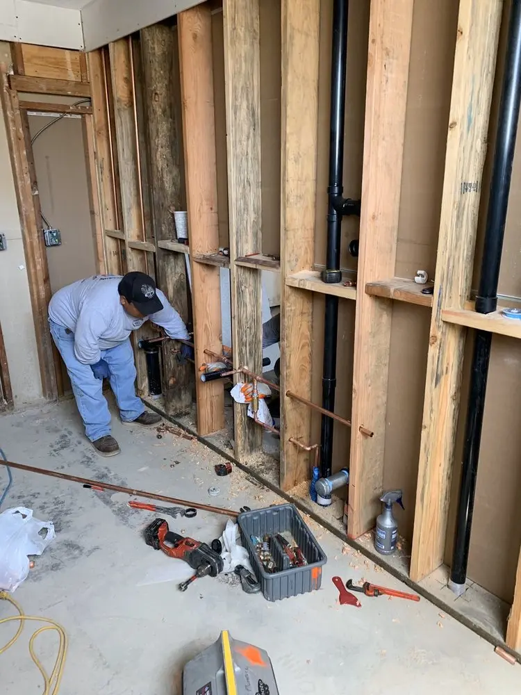 Commercial rough-in plumbing for Commercial Plumbing in Laguna Hills